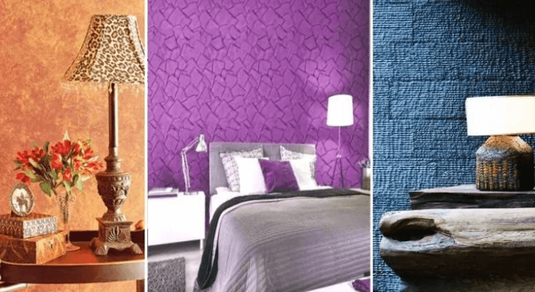 wall texture designs and painting styles